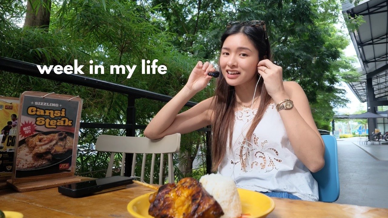 week in my life | going on a solo date, dy family sunday & decluttering
