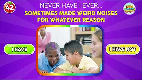 Never Have I Ever... EMBARRASSING Edition 😳✅❌ Quiz Kingdom