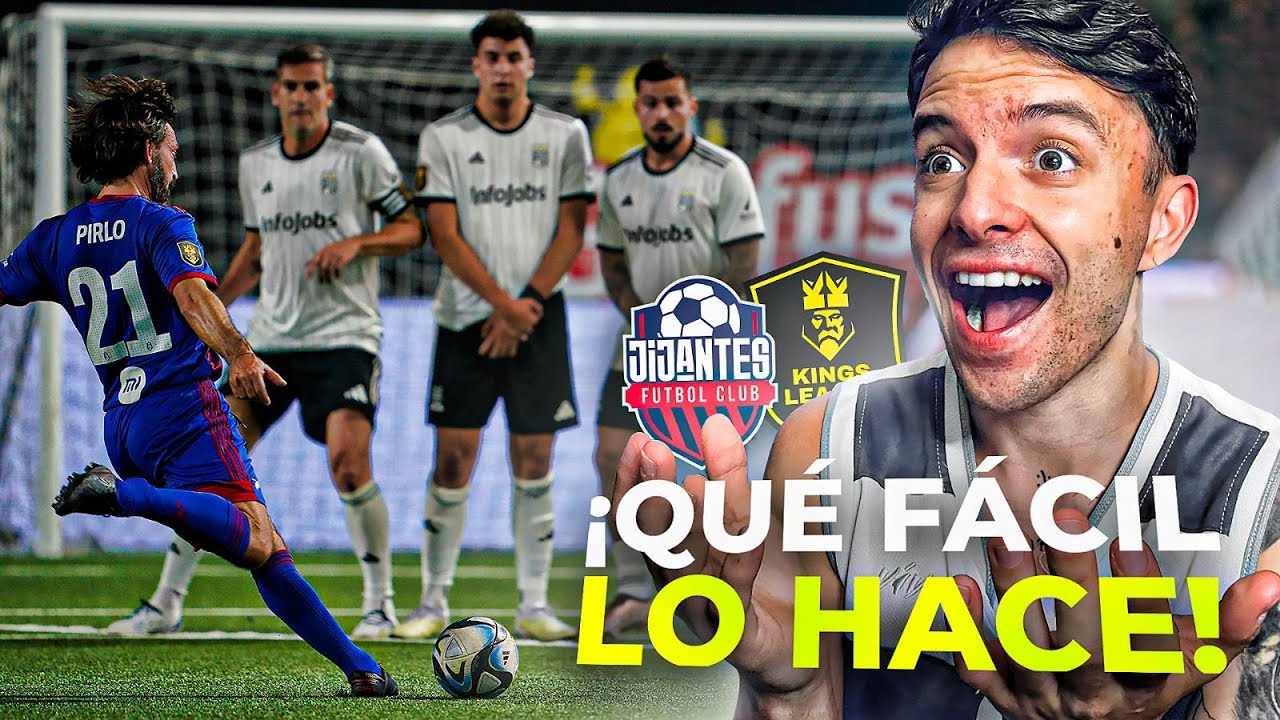 ¿DECEPCIÓN? REACCIONANDO a ANDREA PIRLO en la KINGS LEAGUE | Jijantes - Pío