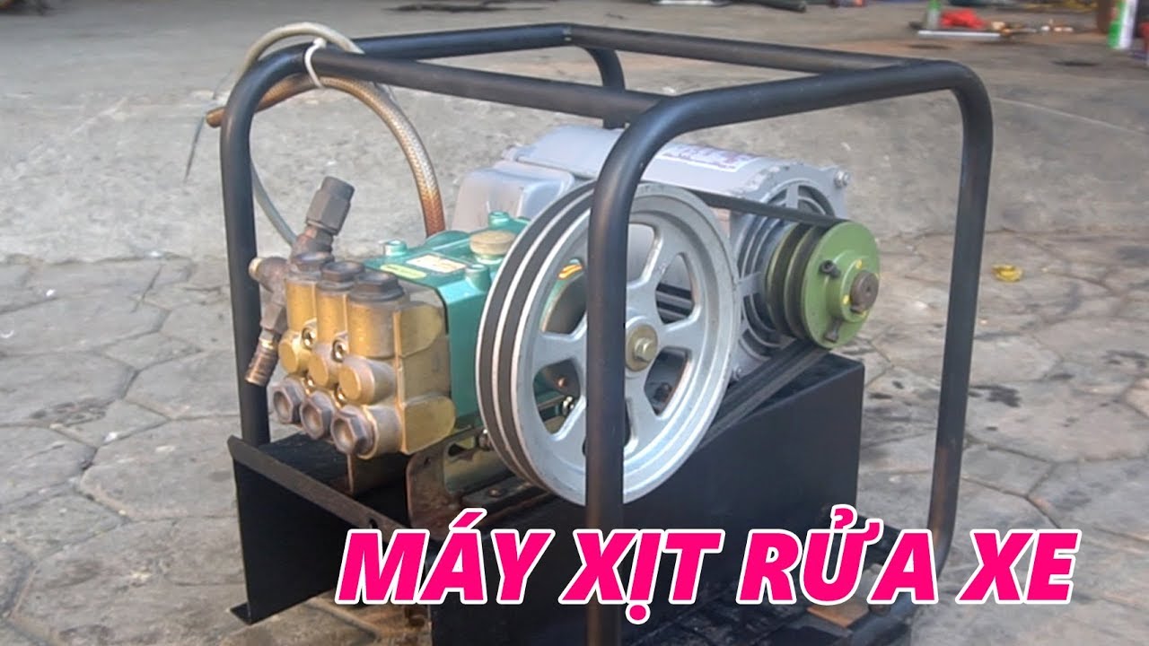 Máy Xịt Rửa Áp Lực Piston Sứ 3HP Arimitsu OK313 Cực... - youtube