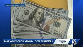 Counterfeit money alert issued in Cullman County