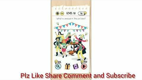 Brain test level 10 | what is unusual in this picture | Manddy gaming