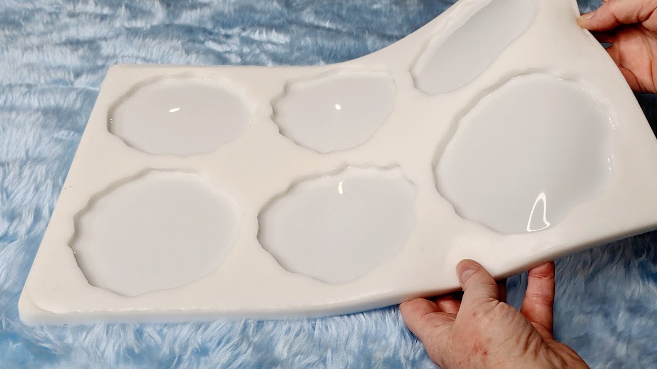 892 How To Make Silicone Molds For Geode Resin Coasters 