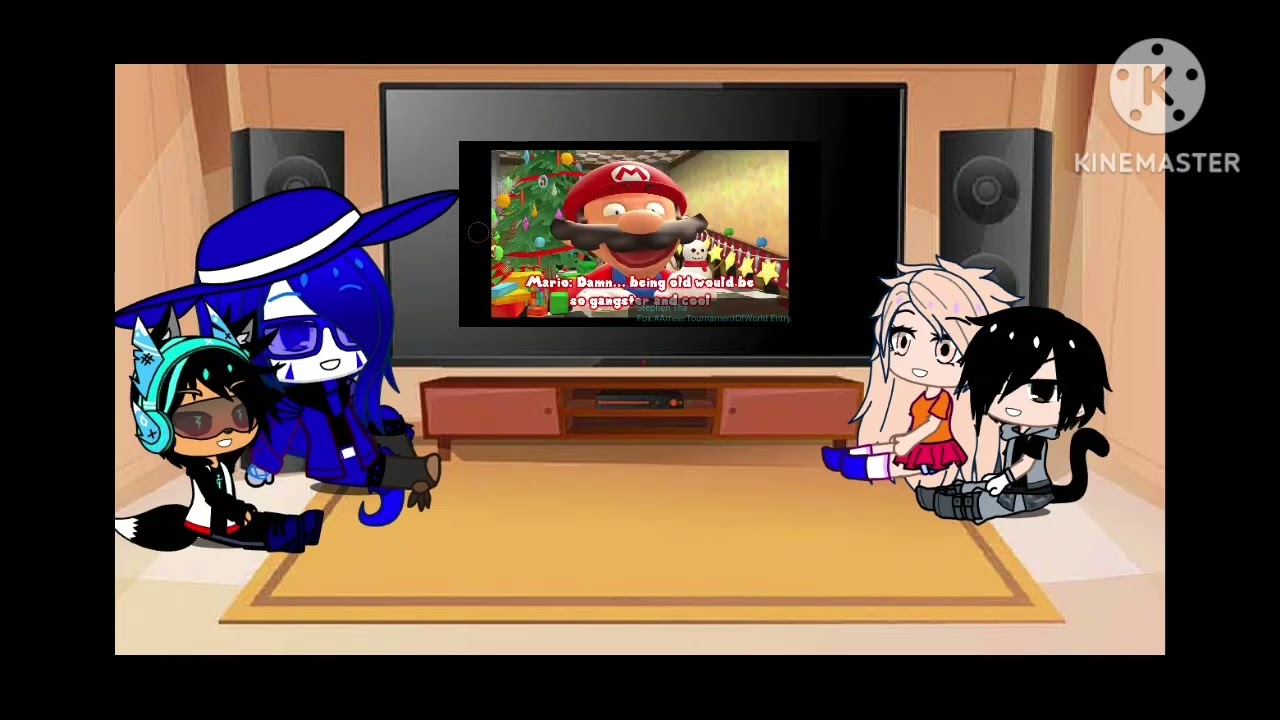 SMG4 Reaction:Mario Plays Cursed Mario Games. Ft.Stephen,Zaria,Aaron and Hailey. #smg4 #smg4reaction