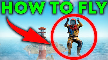 RUST how to fly through the air bug/glitch