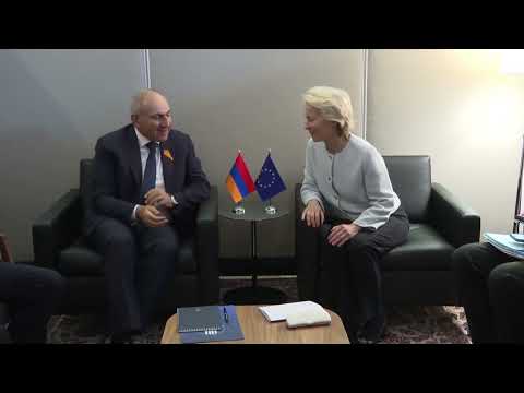 Նիկոլ Փաշինյանի հանդիպումը  Ուրսուլա ֆոն դեր Լայենի հետ