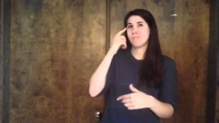 ASL 9 exam 1- slang