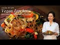 Sub-Eng,Esp l How to make Vegan Japchae l Quick & Easy Recipe by Chef Jia Choi