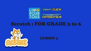 Scratch Lesson 4 for Grades 3 to 6