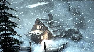 99% of You will Fall Asleep with WINTER SNOWSTORM SOUNDS | ASMR & Whispering Arctic Breeze 2026 screenshot 4