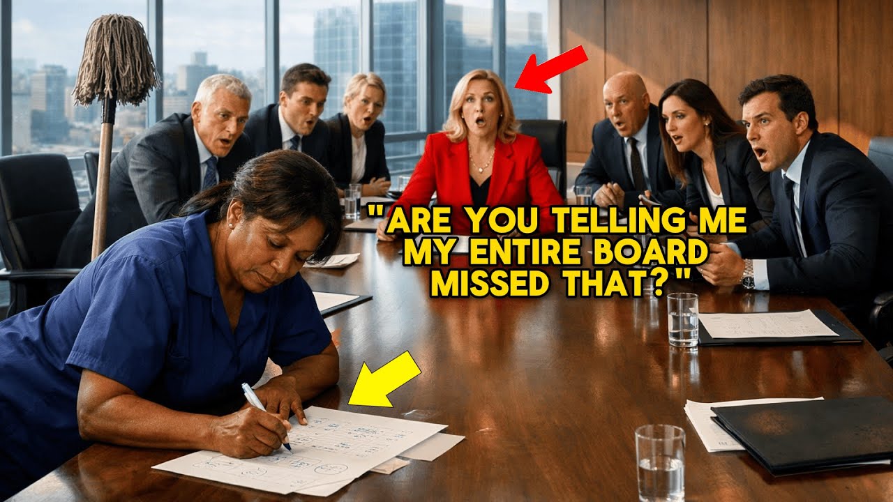 20 Experts Failed, But The Black Cleaning Lady Solved It in 1 Minute — Billionaire CEO Was Shocked