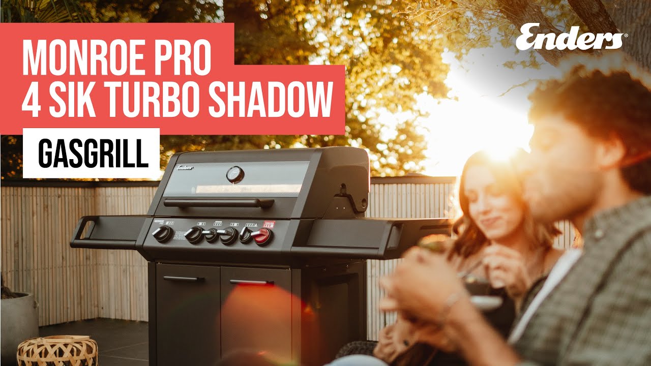 Enders Monroe Pro 4 Sik Turbo Reinigen ENDERS Monroe Pro 4 SIK Turbo Shadow Gasgrill // Produktvideo - YouTube