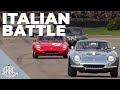 Ferrari 275 GTB battles tiny Abarth and Morgan at Goodwood | 78MM