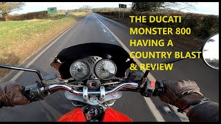 Ducati monster 800ie. A motorbike that can always get you into trouble.@theartisanrider472