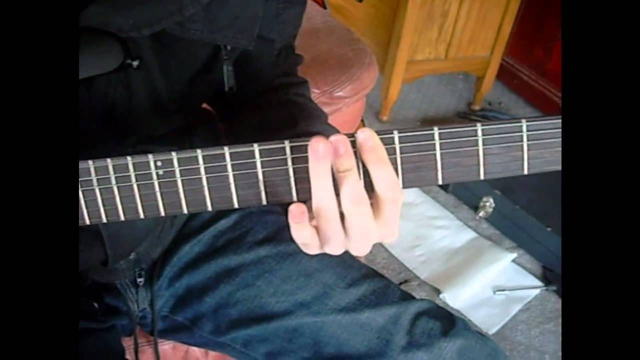 Electric Guitar Lessons for Beginners Palm Muting YouTube