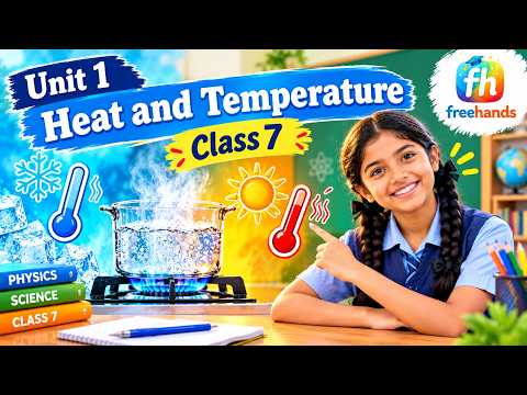 Heat and temperature | Animated Explanation | Term 2 | Unit 1 | 7th Science |  Samacheer Kalvi