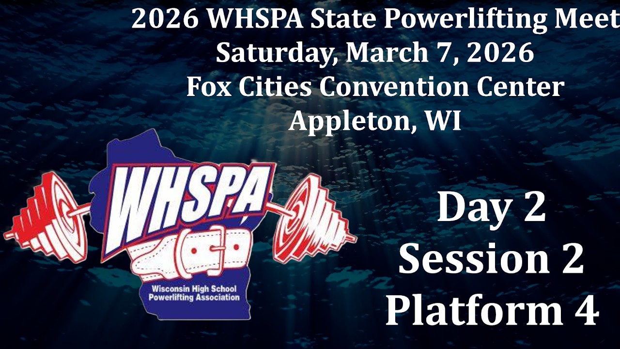 2026 WHSPA State - Day 2 - Session 2 - Platform 4