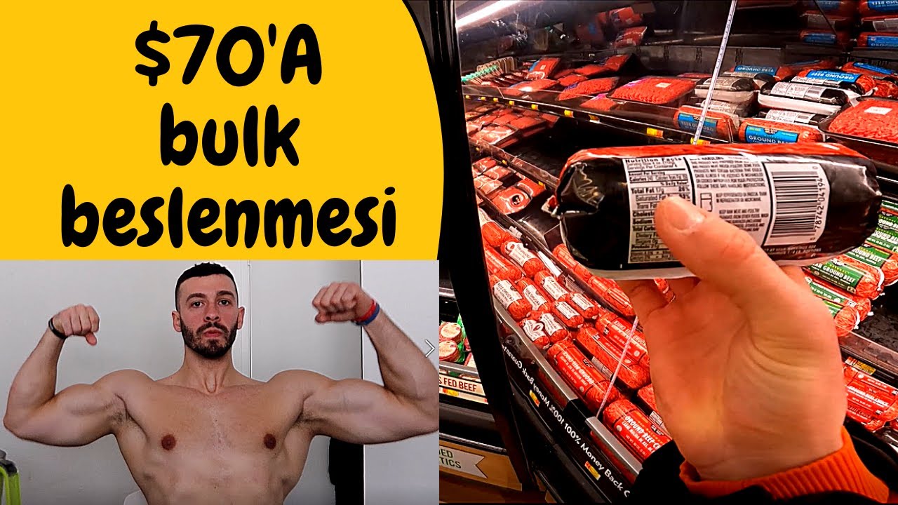$70'a BULK SPORCU ALIŞVERİŞİ || BULK NASIL YAPILMALI