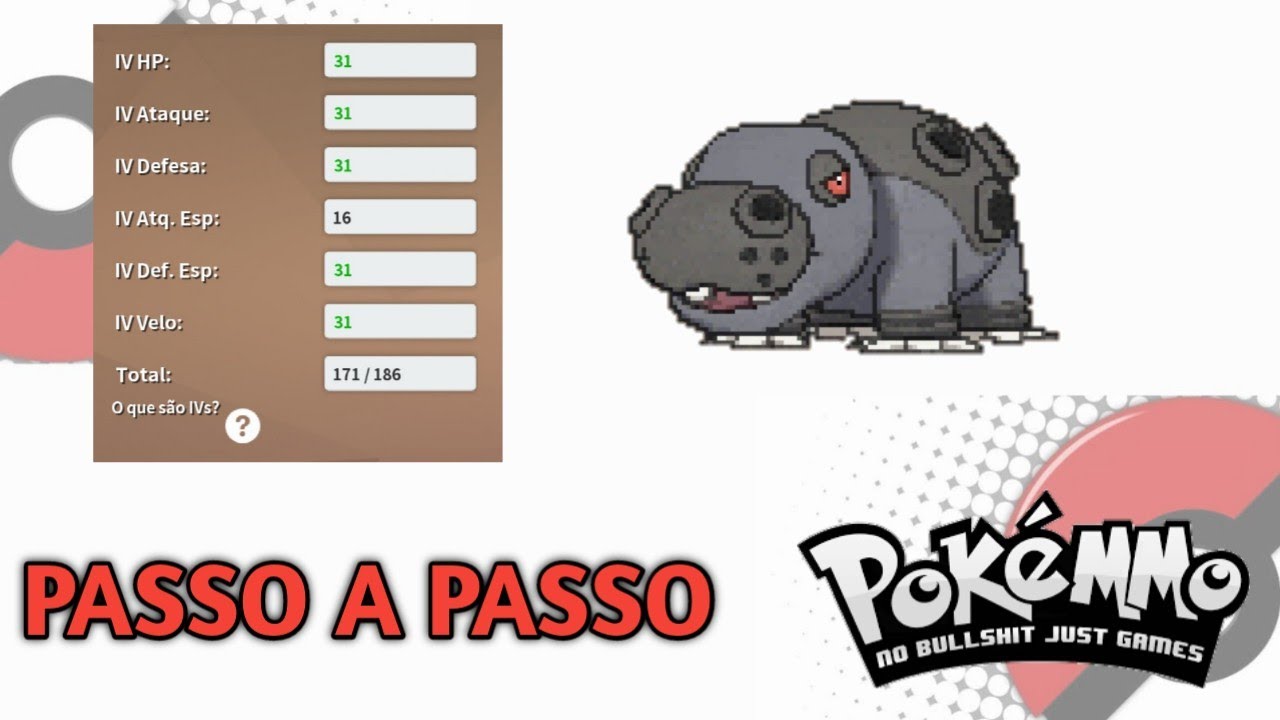 Como fazer um pokémon perfeito passo a passo no POKEMMO 