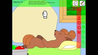 Interactive Vulpix Balloon Inflation