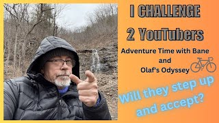 Greenbrier River Trail - Feb 25 - A 400' waterfall,  And a direct challenge to two YouTube channels.