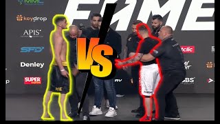 Ważenie Don Kasjo Vs Norman Park Fame Mma Ś