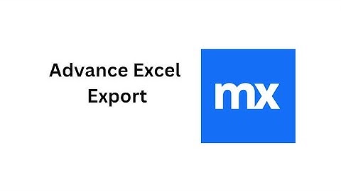 How to Export data with Advance Excel Module in Mendix l Excel export l External file
