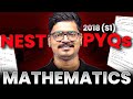 NEST Math PYQs 2018 | Step-by-Step Solutions for Top Rank