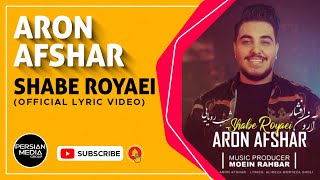 Aron Afshar - Shabe Royaei I Official Lyric Video ( آرون افشار - شب رویایی ) Resimi