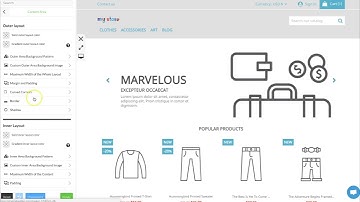 How to set fullwidth header & footer? (Prestashop 1.7)
