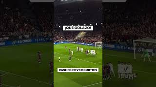 Rashford vs Courtois