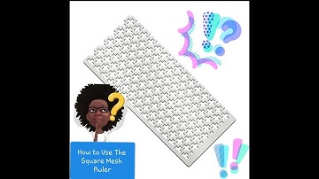 How to use The Square Mesh Ruler