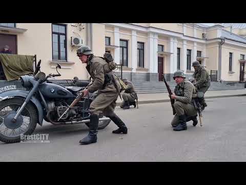 Брест. Реконструкция обороны жд вокзала