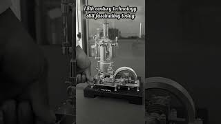 “The Power of Steam in a Tiny Engine” #steamengine#ministeamengine#miniatureengine#engineering