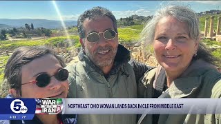 Northeast Ohio woman lands back in Cleveland from Middle East amid unrest