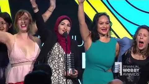 Highlights from the 21st Annual Webby Awards