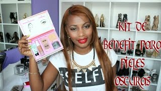Tutorial Review Kit De Benefit Para Pieles Oscurasmorenas .. Für Dunkle Haut