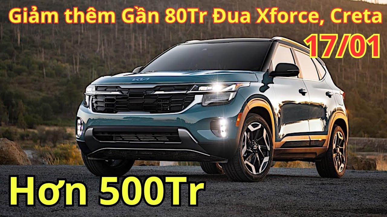✅Giá Khuyến Mại Kia Seltos Giữa Tháng 1 Mới Giảm thêm Gần 80Tr Đua Xforce, Creta Rồi | Xegiatot24h
