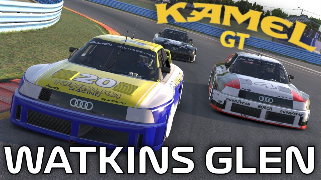 iRacing Kamel GT Audi GTO at Watkins Glen Boot S3 2022 YouTube