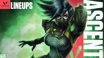 Viper Ascent Lineups | Very Easy Post Plant Lineups Snake Bites-Valorant