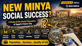 New Minya city Social Success? | Social Dimension Analysis of Egypt’s Future City