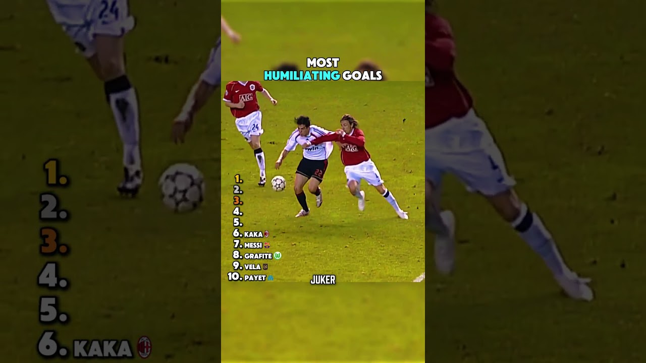 MOST HUMILIATING GOALS