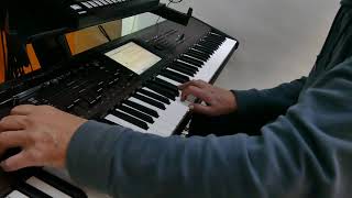 KORG KRONOS STR-ENGINE (PART 1): JUST SOME FOOLING AROUND WITH THE SOUND USING KARMA