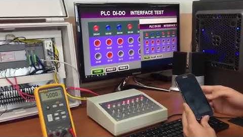 free HMI/SCADA program Web-N Server 2.0 (freeware) - PLC interface demo