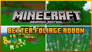 Better Foliage Add-On for Minecraft! | Minecraft Bedrock (1.19 - 1.20) screenshot 5