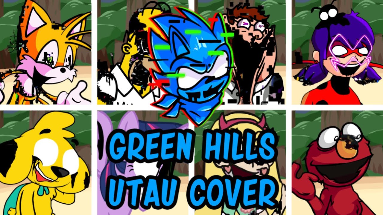 Green Hills but Every Turn a Different Character Sings (FNF Green Hills but) - [UTAU Cover]