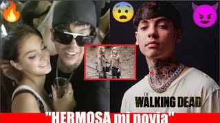Natanael Cano Saliendo y Comiendose a Actriz de The Walking Dead