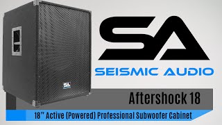 seismic audio aftershock 18
