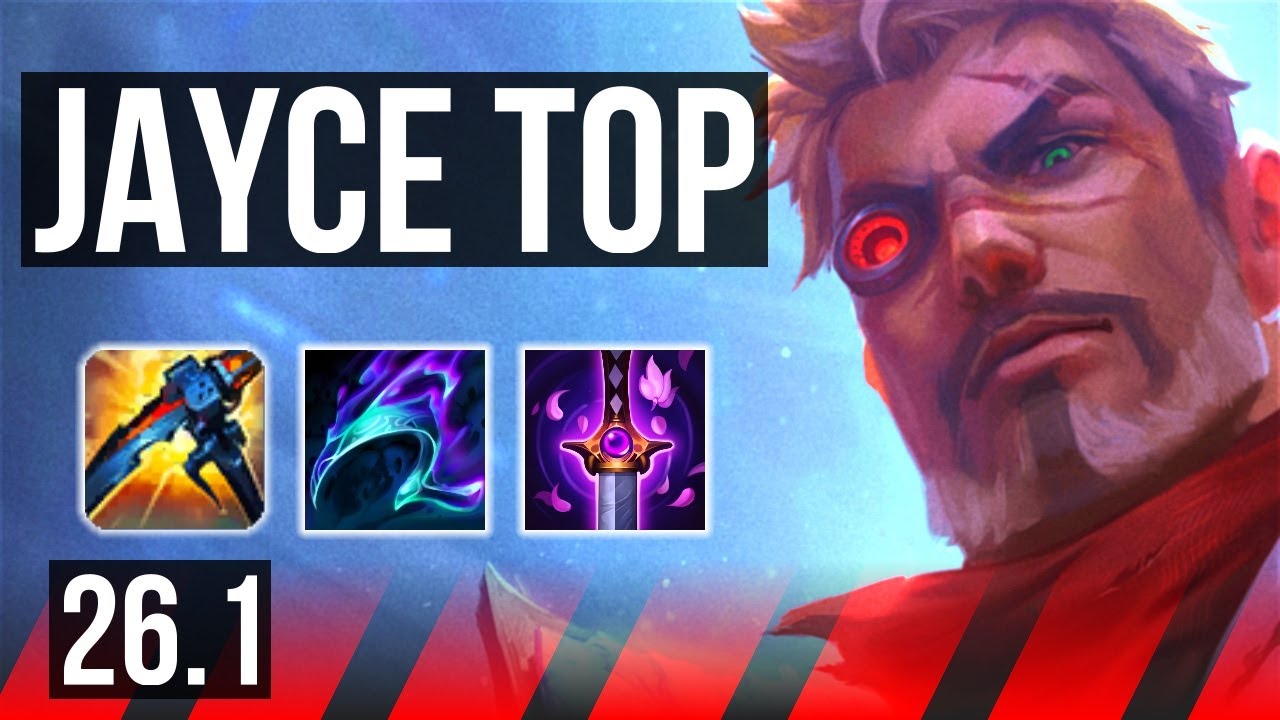 JAYCE vs DARIUS (TOP) | EUW Diamond | 26.1