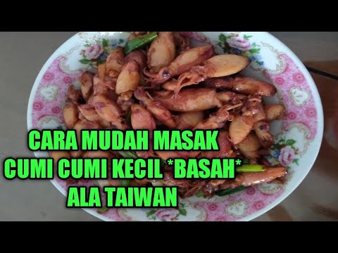 Cara Masak Cumi Kecil Ala Taiwan